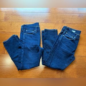 JCrew Jeans - Two (2) pairs of gently used jeans. 31 x 30